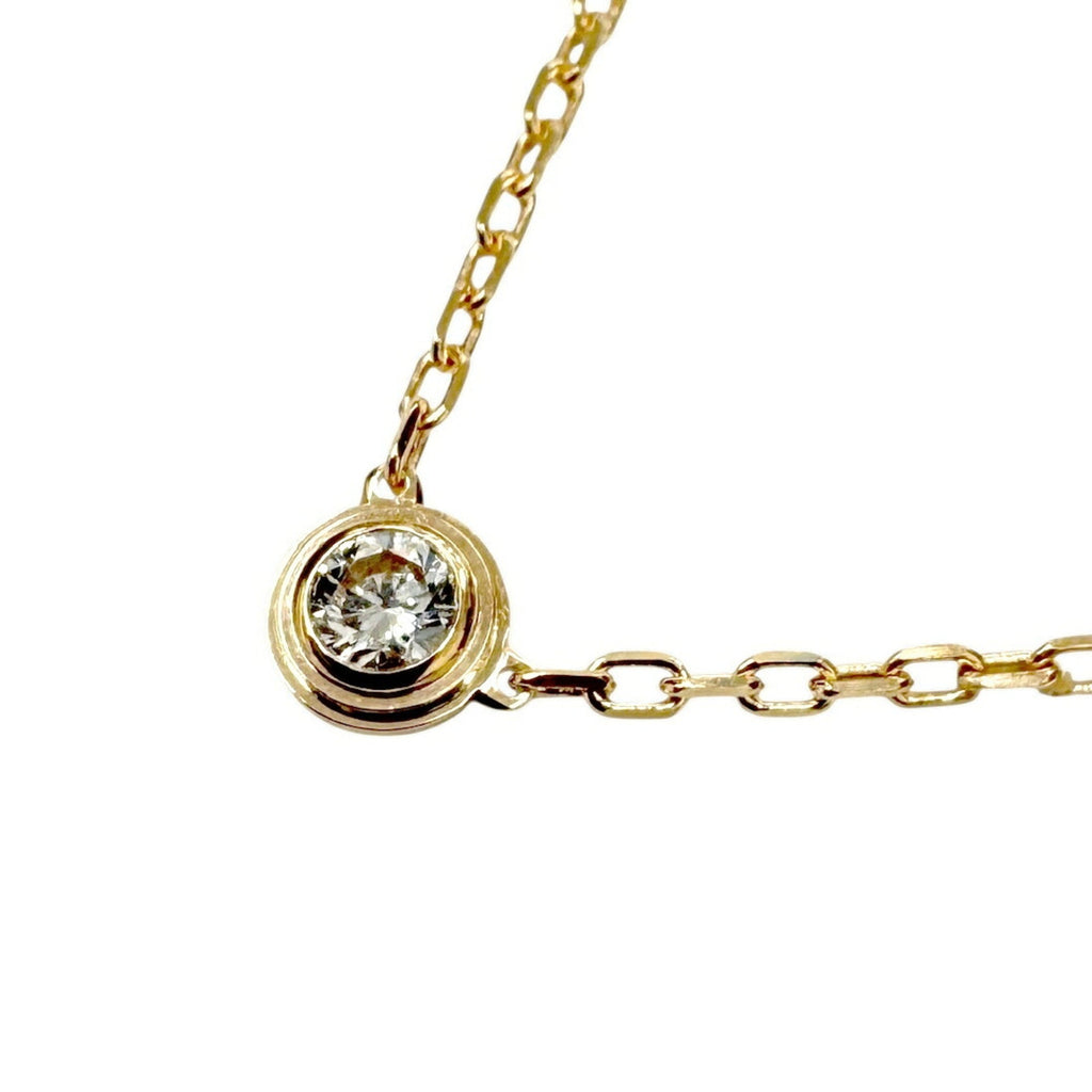 Pendant Necklace 18K Rose Gold with Diamond