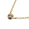 Pendant Necklace 18K Rose Gold with Diamond