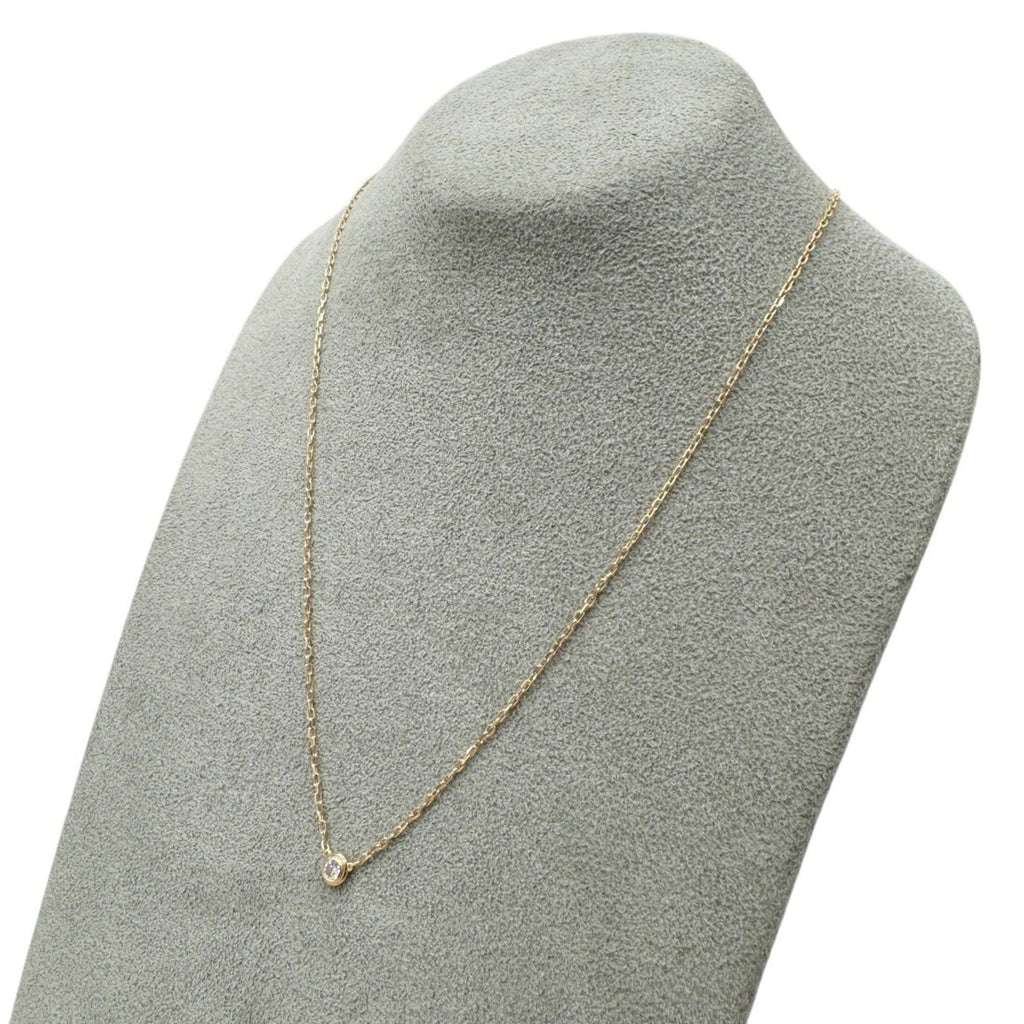 Pendant Necklace 18K Rose Gold with Diamond