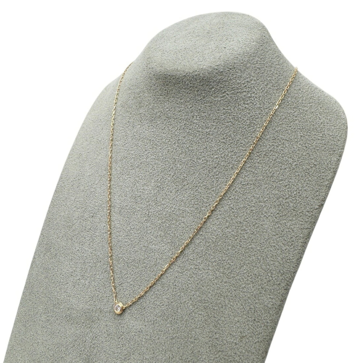 Pendant Necklace 18K Rose Gold with Diamond
