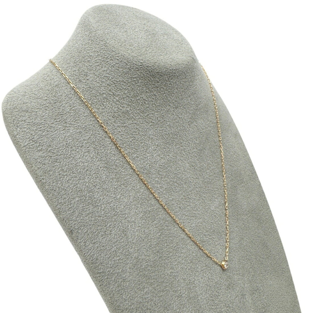 Pendant Necklace 18K Rose Gold with Diamond