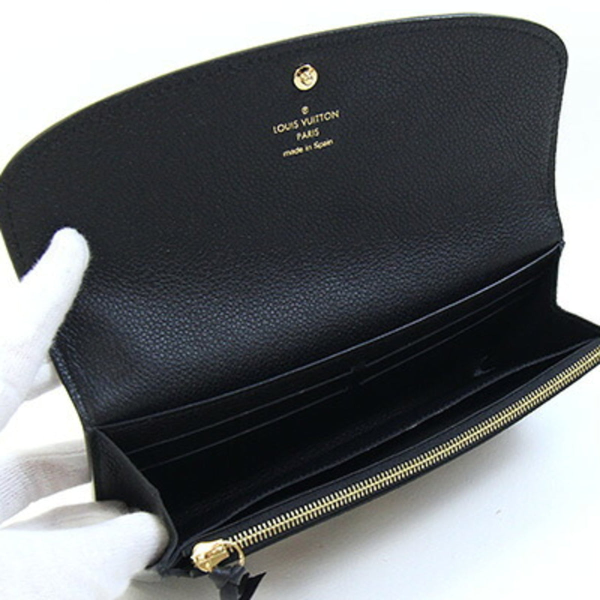 Sarah Wallet NM Bicolor Monogram Empreinte Giant