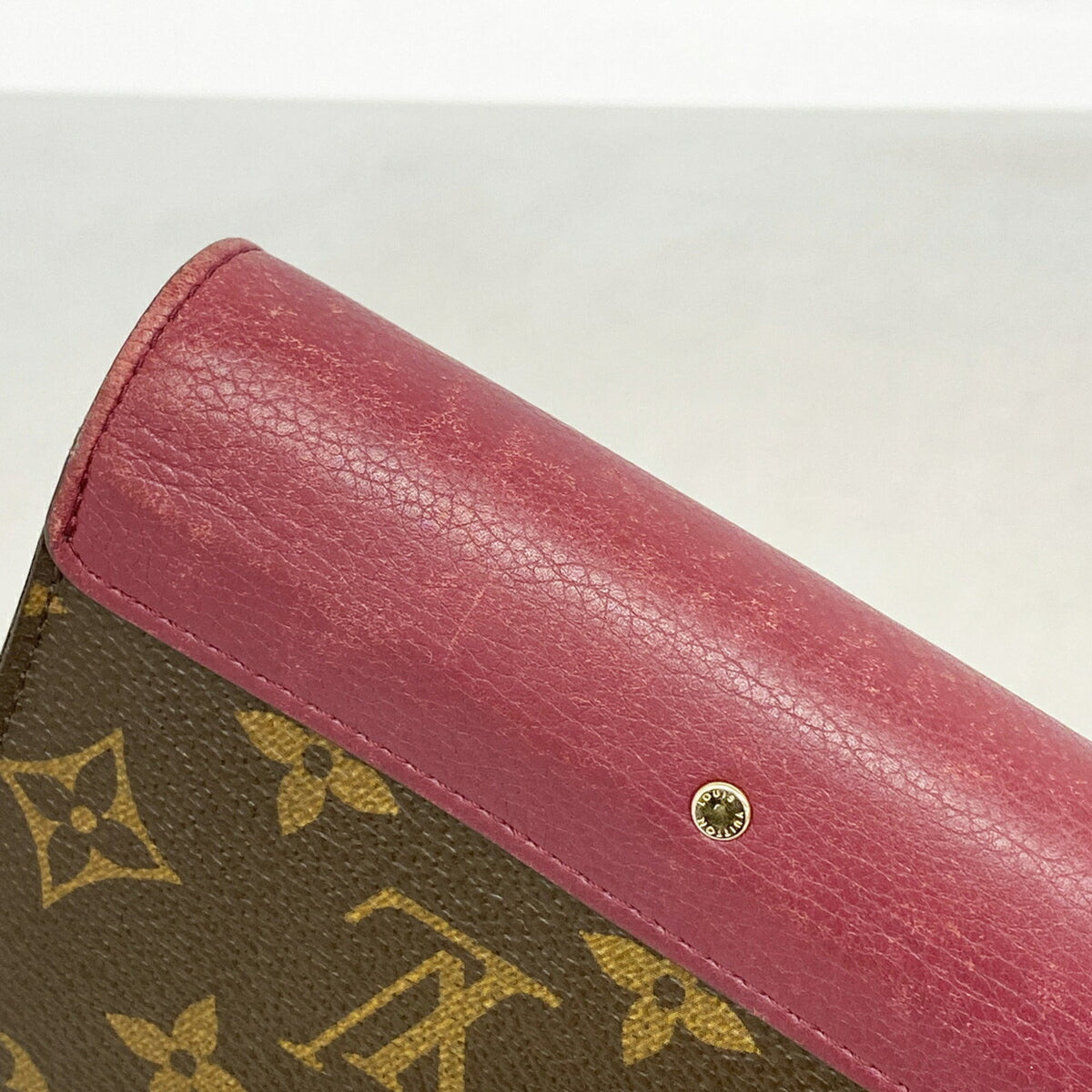 Pallas Wallet Monogram Canvas and Calfskin