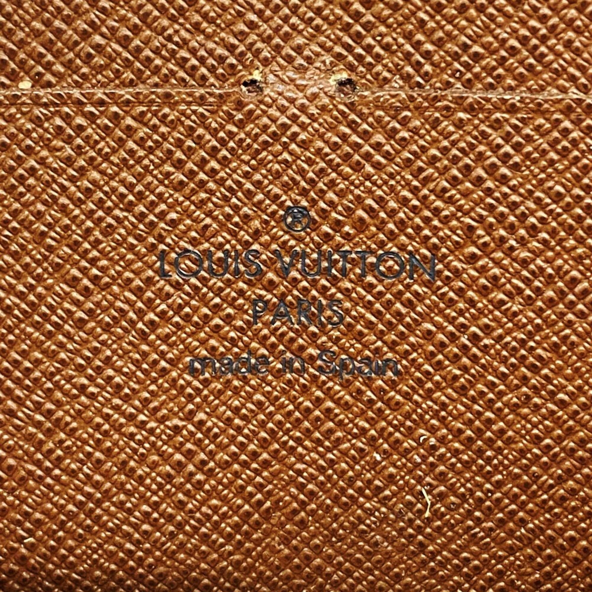 Zippy Wallet Monogram Canvas