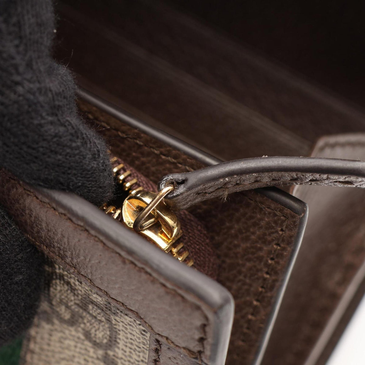 Ophidia French Flap Wallet GG Coated Canvas Compact