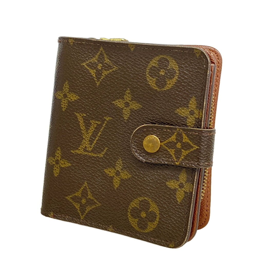Compact Zippe Wallet Monogram Canvas