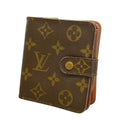 Compact Zippe Wallet Monogram Canvas