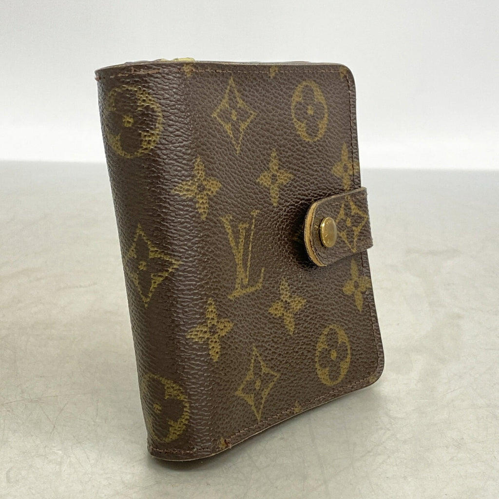 Compact Zippe Wallet Monogram Canvas