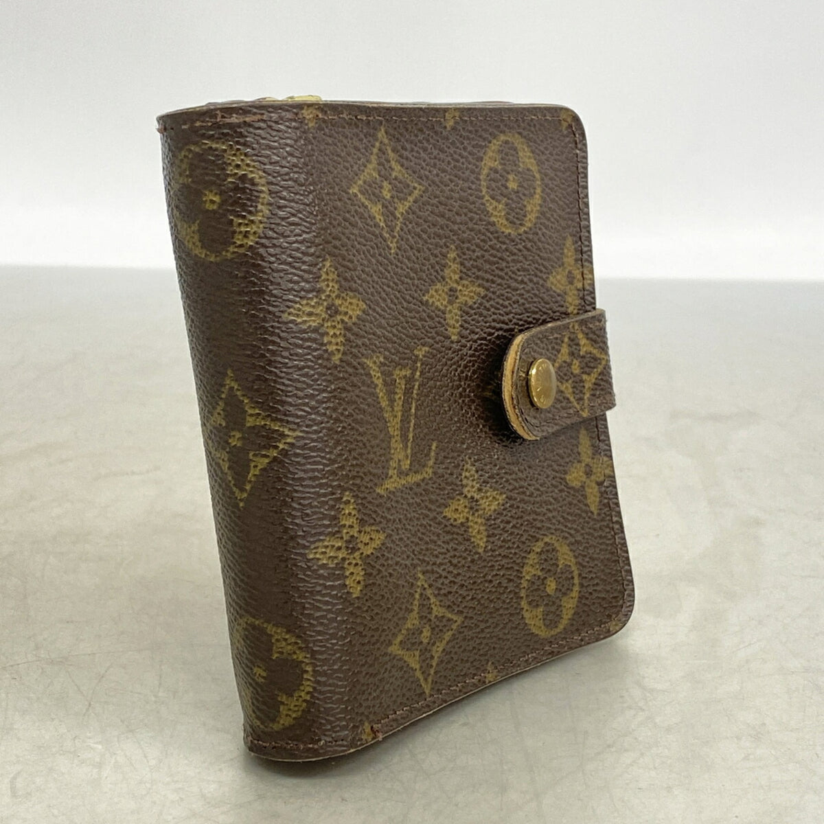 Compact Zippe Wallet Monogram Canvas