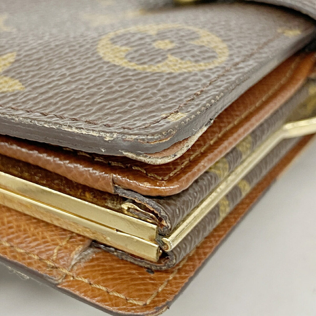 French Wallet Monogram Canvas