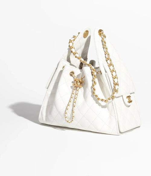 26 Small Handbag Grained Calfskin & Gold-Tone Metal Bag